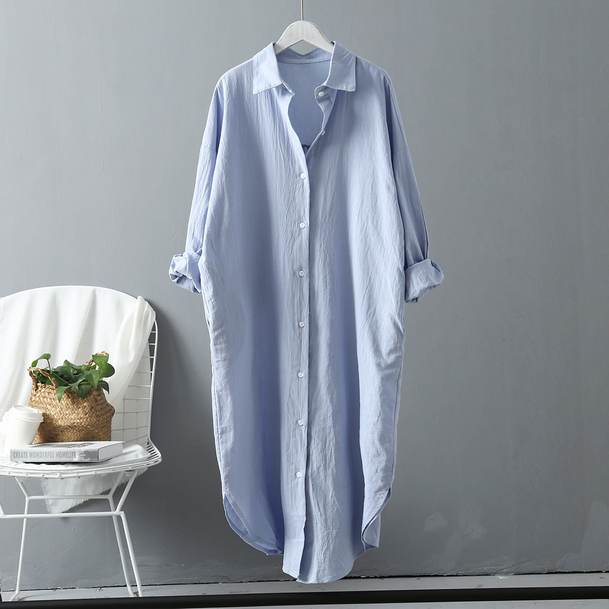 ANAÏS – Lång skjorta i tidlös design | Stilren & mångsidig