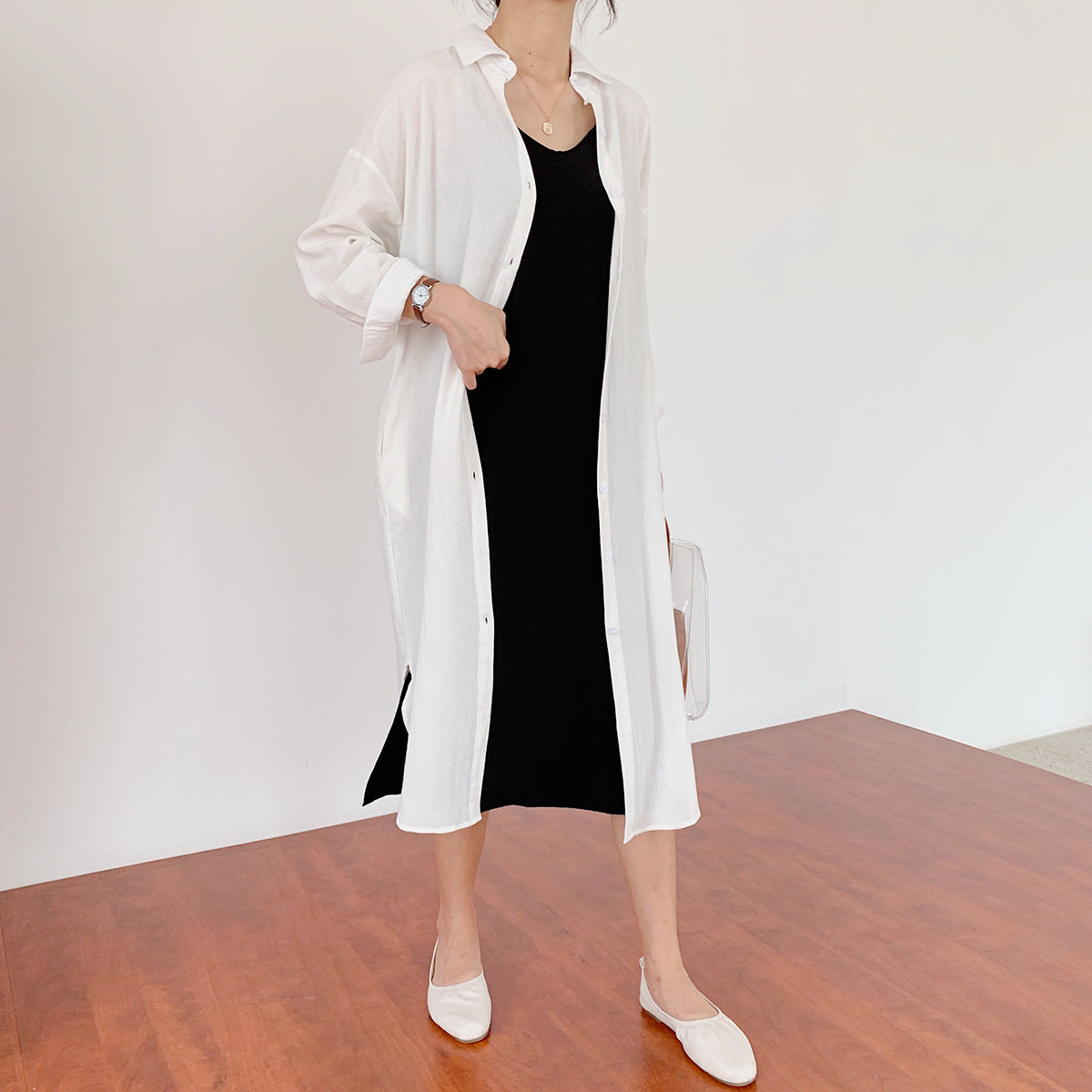 ANAÏS – Lång skjorta i tidlös design | Stilren & mångsidig