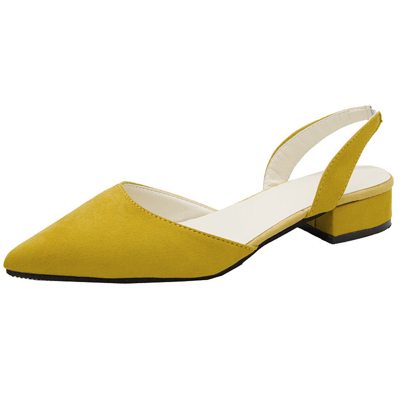 MIREILLE – Spetsiga slingbacks med låg klack | Klassiska och stilrena