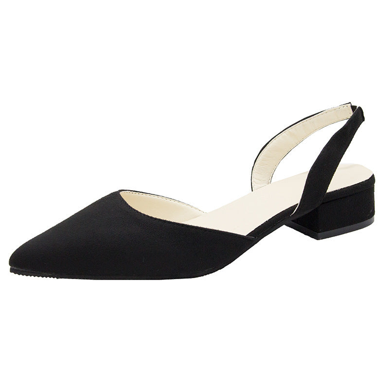 MIREILLE – Spetsiga slingbacks med låg klack | Klassiska och stilrena