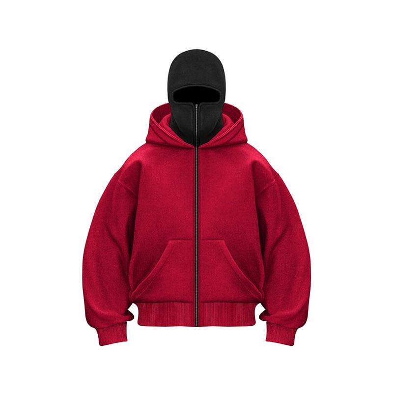 Sista dagen: 50% rabatt 💥 Trendig 2025 Tvålagers hoodie med huva