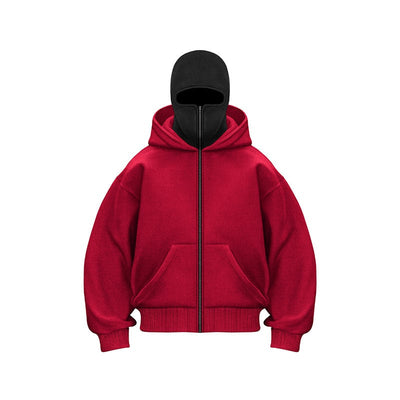 Sista dagen: 50% rabatt 💥 Trendig 2025 Tvålagers hoodie med huva
