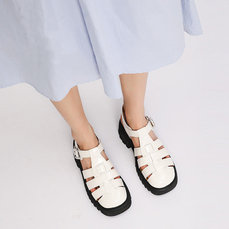 VERONA – Sandaler med chunky klack | Stilrena och bekväma