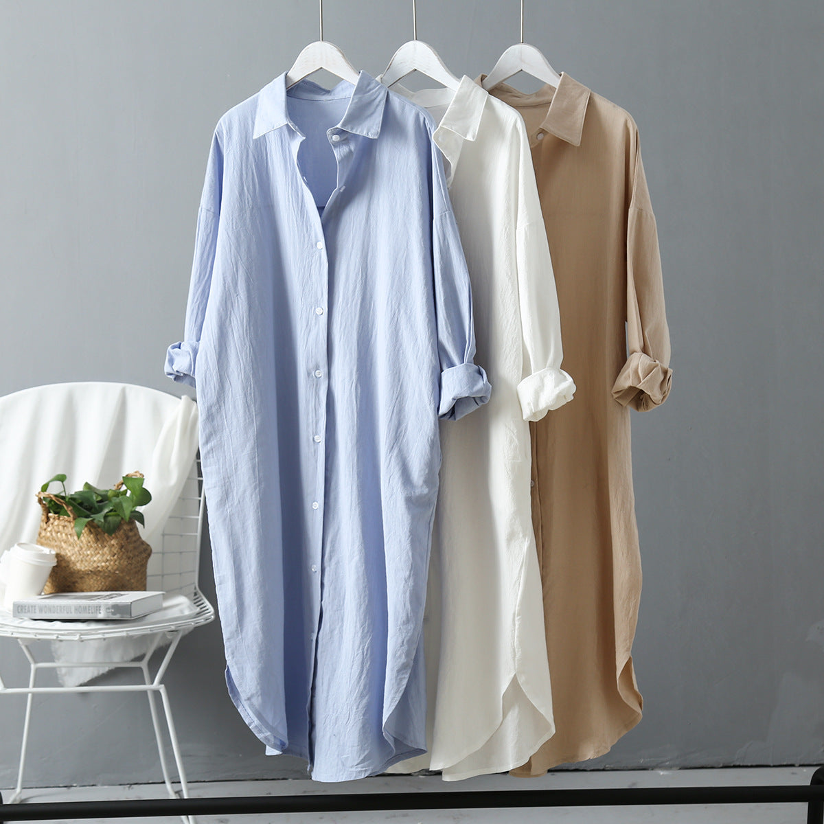 ANAÏS – Lång skjorta i tidlös design | Stilren & mångsidig