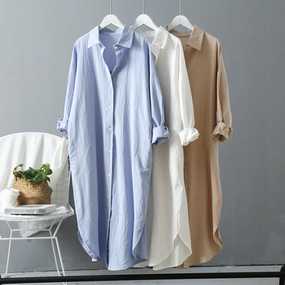 ANAÏS – Lång skjorta i tidlös design | Stilren & mångsidig