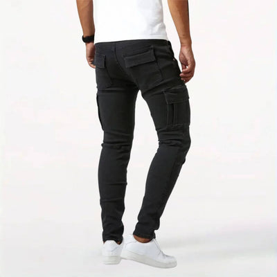 Charlie™ – Jeans med Cargofickor
