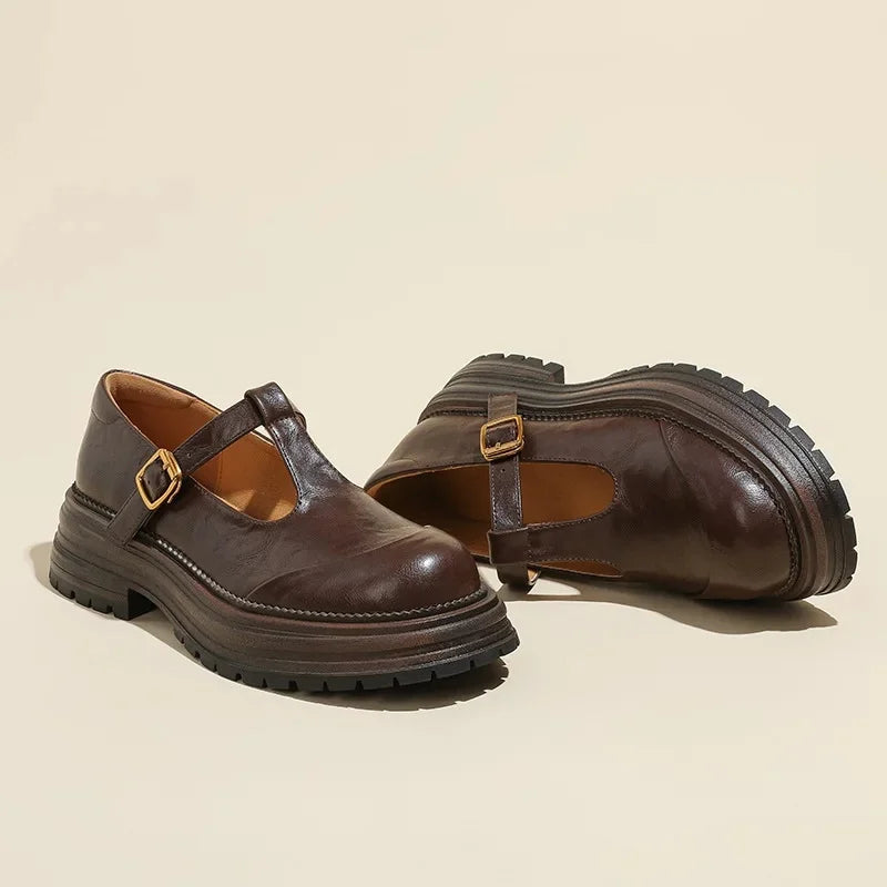 Mary Janes – Elegant Läder­sko