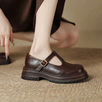 Mary Janes – Elegant Läder­sko