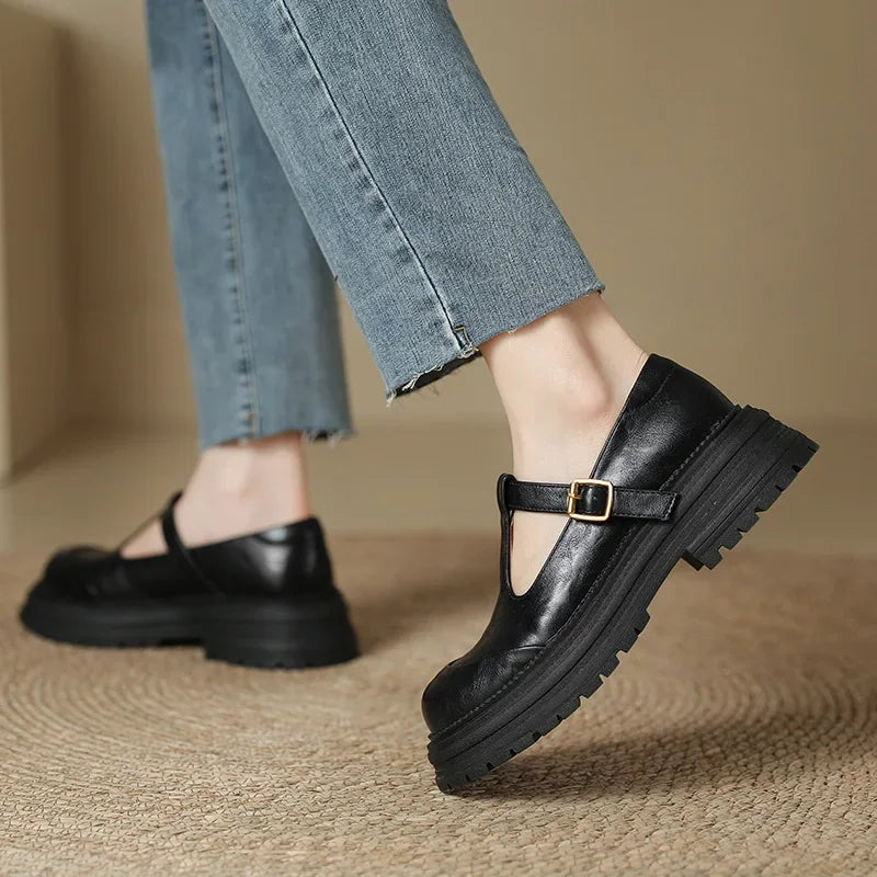 Mary Janes – Elegant Läder­sko