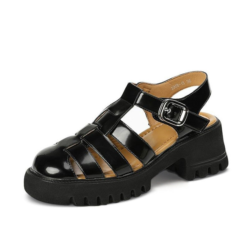 VERONA – Sandaler med chunky klack | Stilrena och bekväma