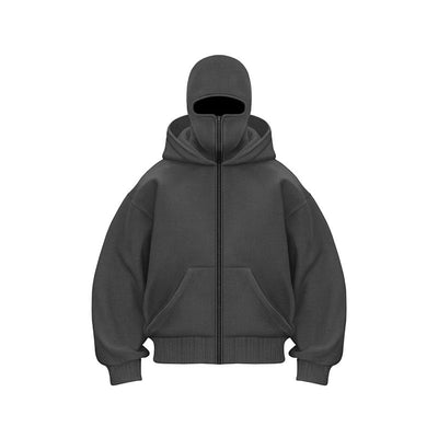 Sista dagen: 50% rabatt 💥 Trendig 2025 Tvålagers hoodie med huva